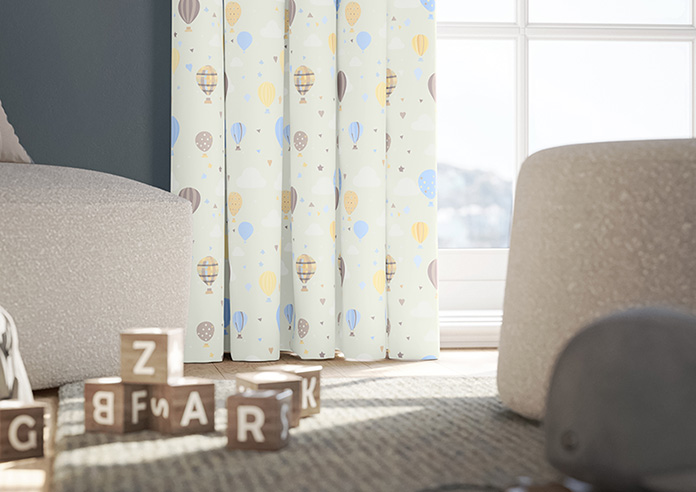 Balloon Festival, Skyline - Made to Measure Curtains - Image 5